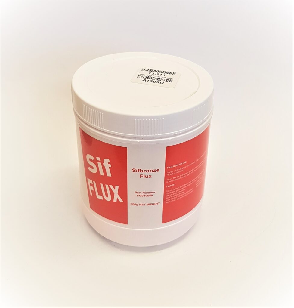 Sif Bronze Brazing Flux 500gm Tub PWP Industrial