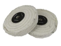 150mm 2-Section White Cotton Stitched Mop