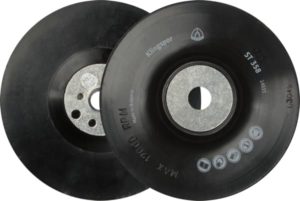 Twi Black Fibre Discs With Backing Pad