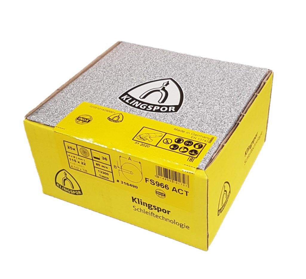 F996 Quantum Ceramic Sanding Disc Norton PWP Industrial