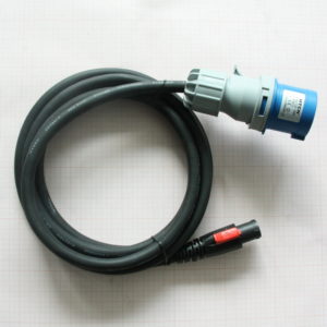 mains cable with blue plug