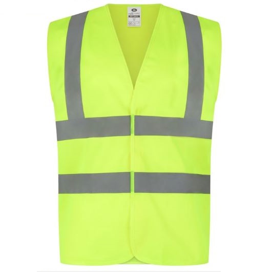 Hi-Vis Safety Waistcoat Vest