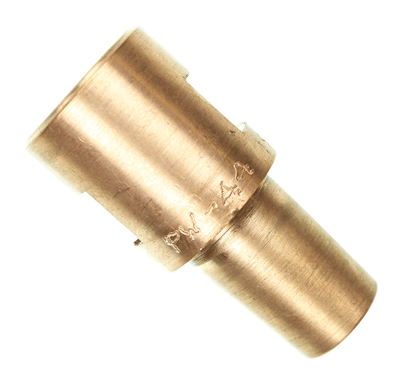 brushed gold reducing adaptor