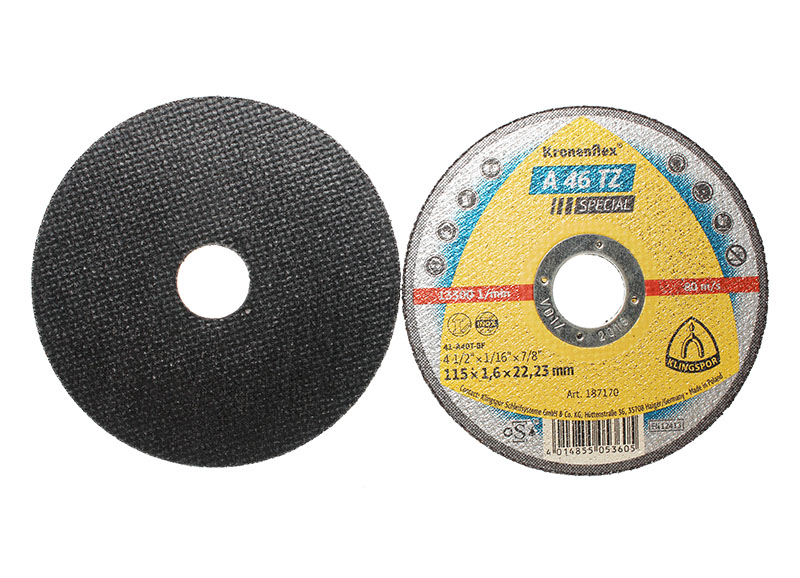 Slitting Discs Klingspor A60TZ Special 115x1x22.22mm Cutting 