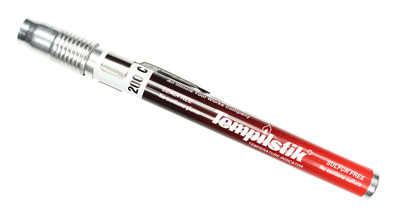 200 degrees tempilstick with red gradient packaging