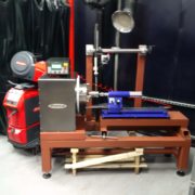 Welding Lathe With Manual torch positioning