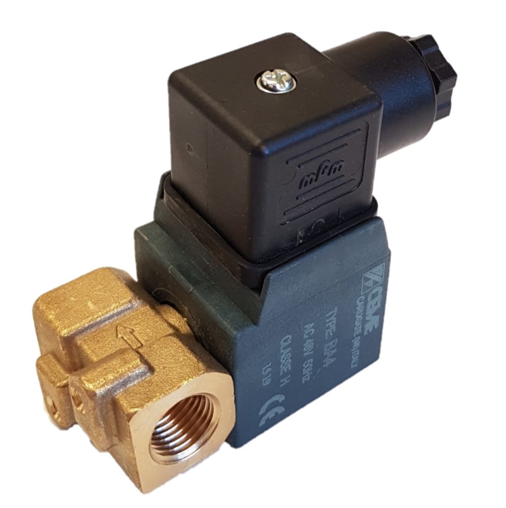 GAS248V 24v DC Gas Solenoid 1/4in BSP Female PWP Industrial
