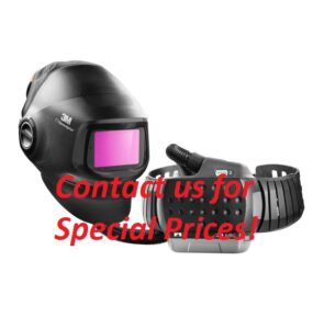 Speedglas G5-01 Helmet With 'Contact Us For Prices' On Top