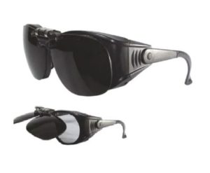Safety Glasses With Black and Clear Options