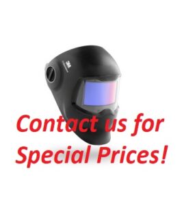 Speedglas Helmet With 'Contact Us For Special Prices' Written On Top