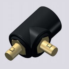 70-95mm sq Dinse 2-Way Plug Splitter For Welding Torches