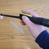 Water Cooled TIG Torch Held At Handle