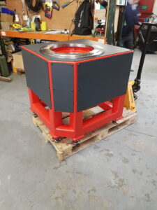 Welding Rotator With Safety Panels