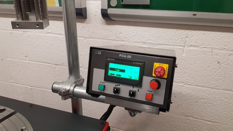 Digital Screen View On Welding Rotator