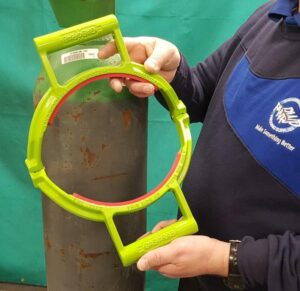 GasGrab Gas Cylinder Handling Aid In Green And Red
