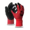 Red Metric PU cut Level D Safety Gloves