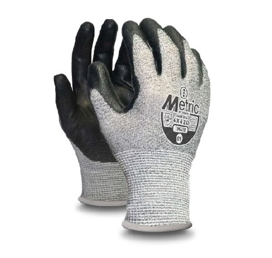 Metric PU cut Level D Safety Gloves